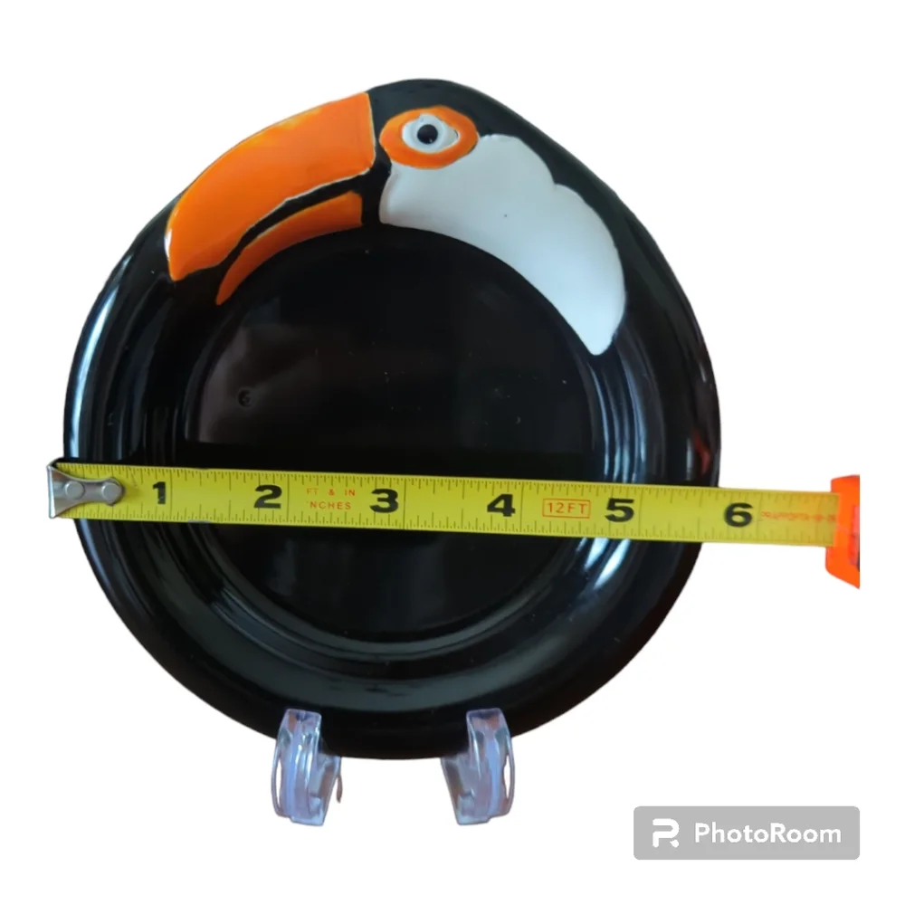 Small Pier 1 Imports toucan bird plate